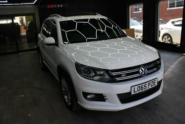 Volkswagen Tiguan 2.0 Tdi Bluemotion Tech R-line Edition Suv Die White