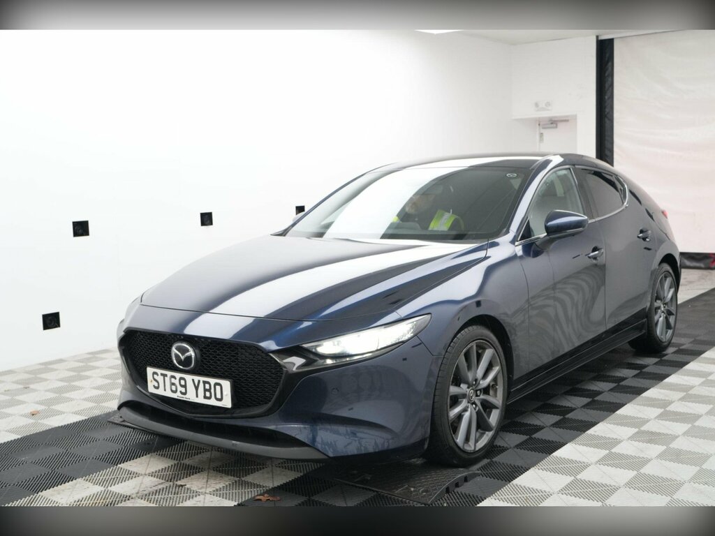 Mazda 3 2.0 Skyactiv-g Mhev Gt Sport Tech Euro 6 Ss ST69YBO Blue #2