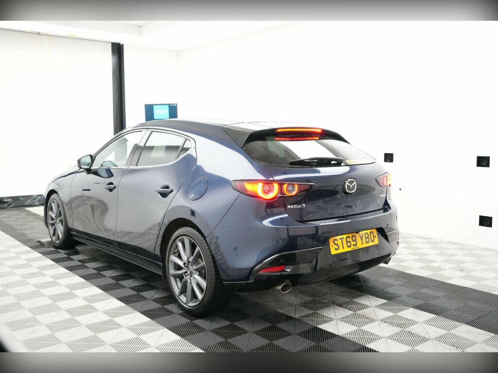 Mazda 3 2.0 Skyactiv-g Mhev Gt Sport Tech Euro 6 Ss ST69YBO Blue #4