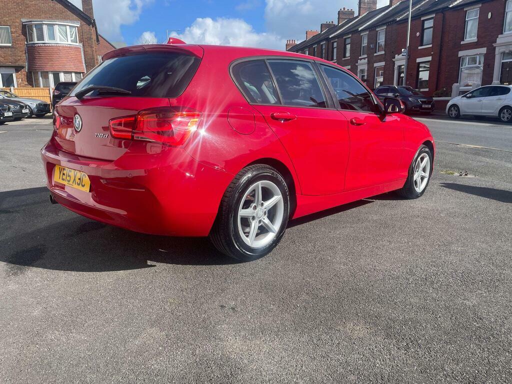 BMW 1 Series 1.5 116D Se Hatchback YE15XJC Red #5