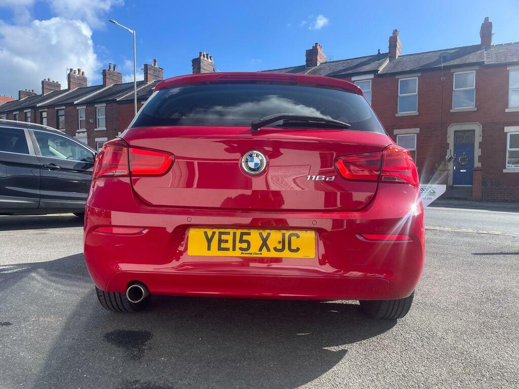 BMW 1 Series 1.5 116D Se Hatchback YE15XJC Red #6