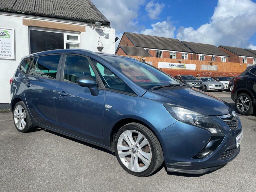 Vauxhall Zafira Tourer 2.0 Cdti Sri Mpv KW64PLJ Blue #3
