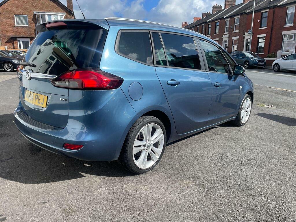 Vauxhall Zafira Tourer 2.0 Cdti Sri Mpv KW64PLJ Blue #5