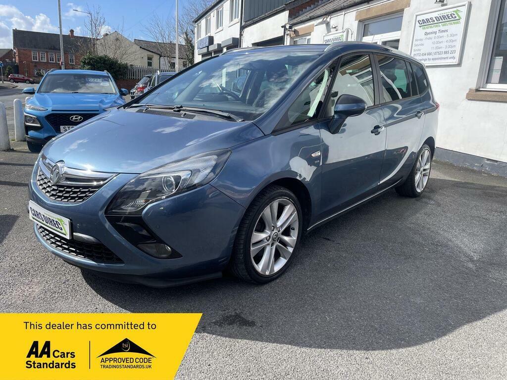 Vauxhall Zafira Tourer 2.0 Cdti Sri Mpv Blue