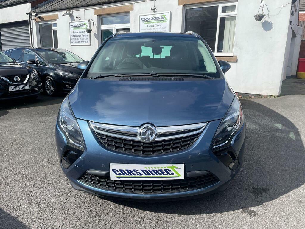 Vauxhall Zafira Tourer 2.0 Cdti Sri Mpv KW64PLJ Blue #2