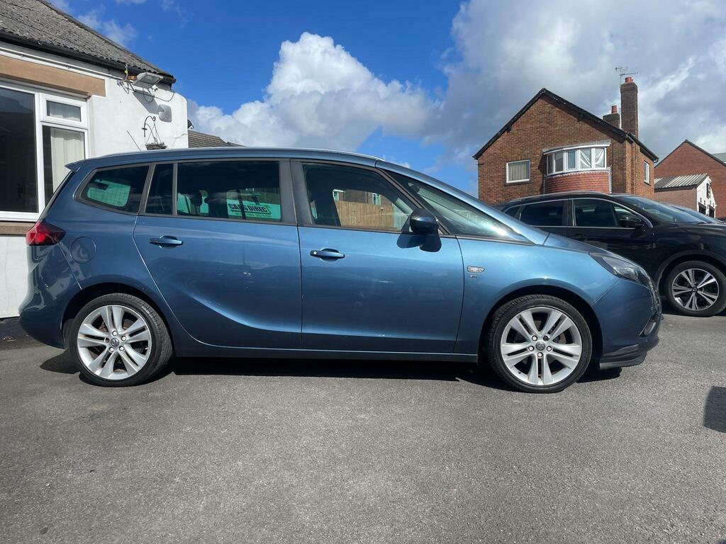 Vauxhall Zafira Tourer 2.0 Cdti Sri Mpv KW64PLJ Blue #4
