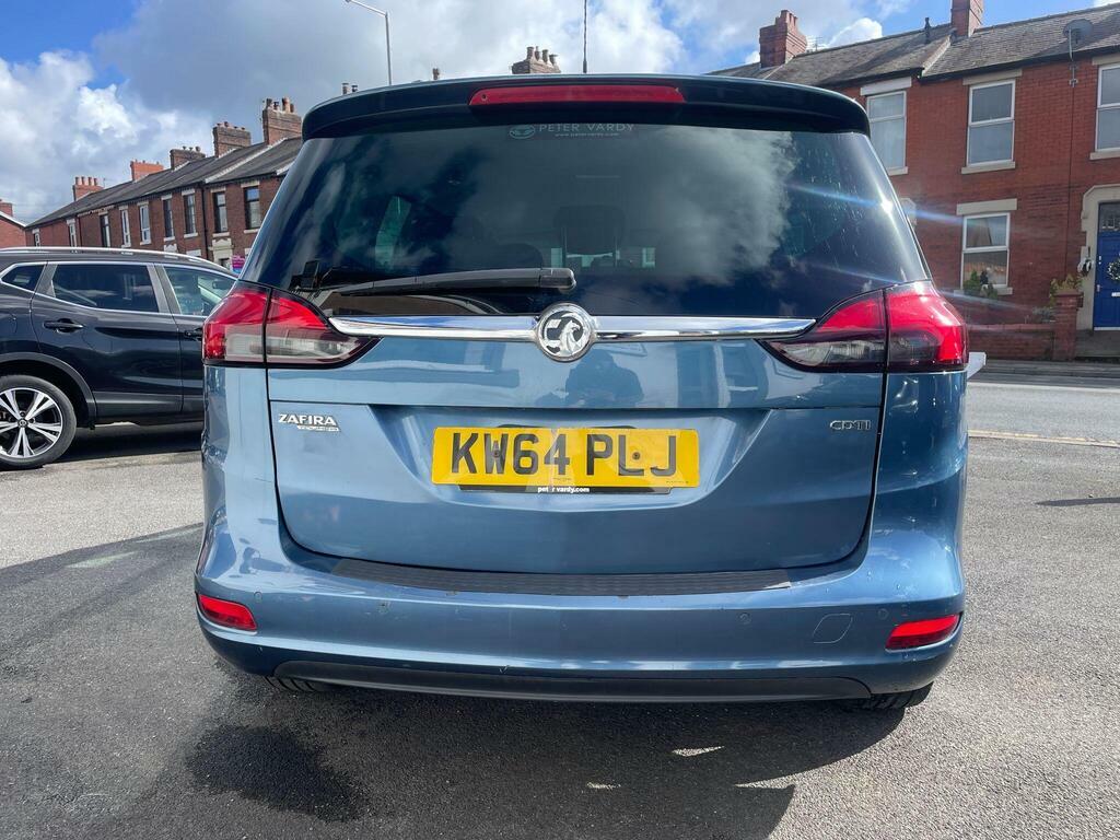 Vauxhall Zafira Tourer 2.0 Cdti Sri Mpv KW64PLJ Blue #6