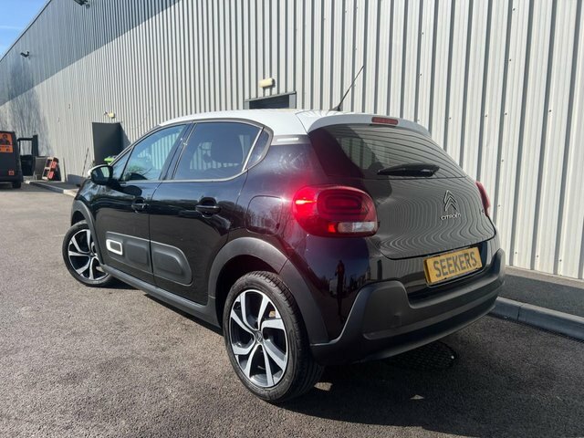 Citroen C3 Puretech Shine Plus Hatchback MF71FAK Black #2