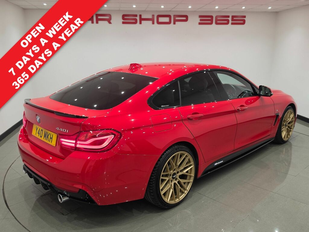 BMW 4 Series Gran Coupe 440I M Sport Hatchback Red #4