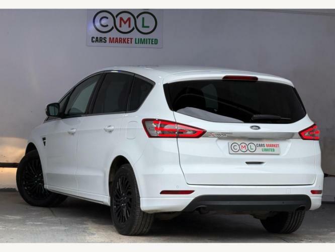 Ford S-Max 1.5T Ecoboost Titanium Euro 6 Ss White #4