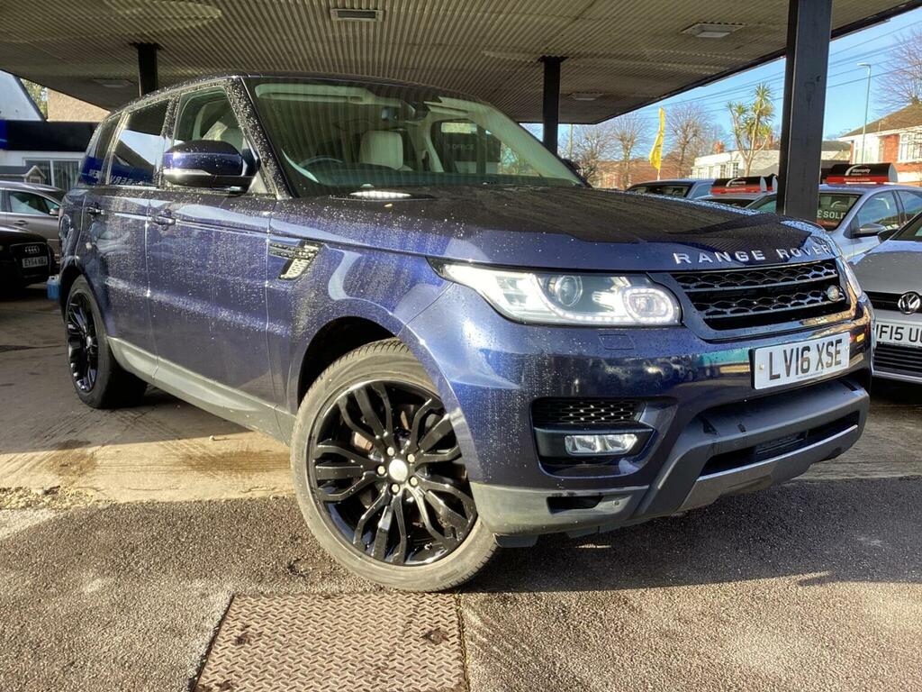 Land Rover Range Rover Sport Suv 3.0 Sd V6 Hse Dynamic 4Wd Euro 6 Ss Blue