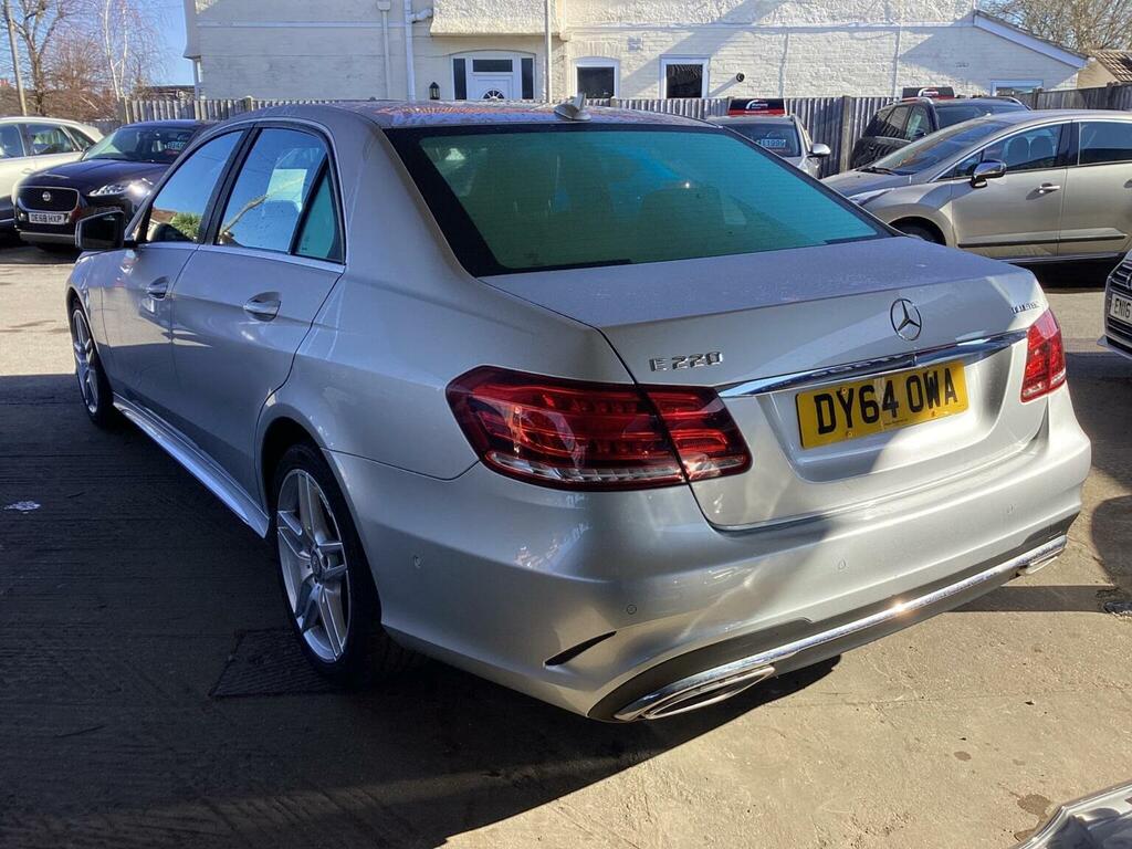 Mercedes-Benz E Class Saloon 2.1 E220 Bluetec Amg Line G-tronic Euro 6 DY64OWA Silver #5