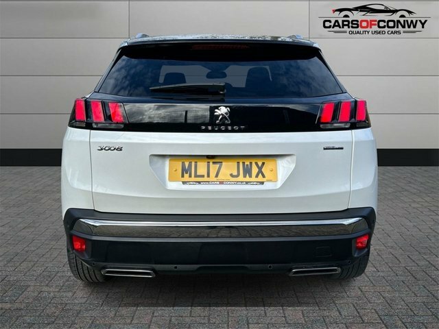 Peugeot 3008 1.6 Bluehdi Gt Line Suv Eat Euro 6 S S ML17JWX White #6