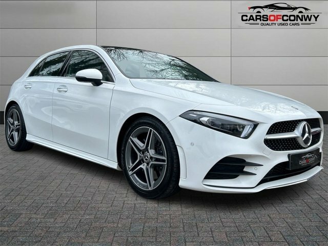 Mercedes-Benz A Class 2.0 A250 Amg Line Premium Plus Hatchback Pet White