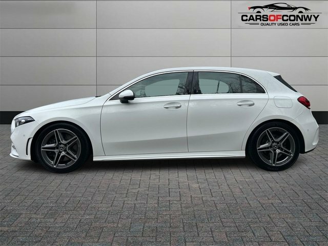Mercedes-Benz A Class 2.0 A250 Amg Line Premium Plus Hatchback Pet FT18ABZ White #4