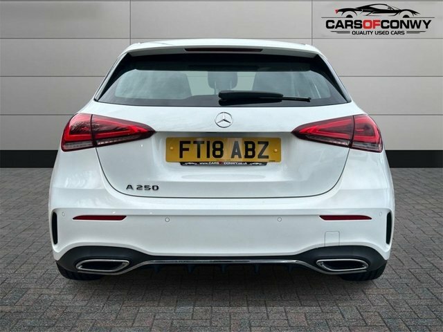 Mercedes-Benz A Class 2.0 A250 Amg Line Premium Plus Hatchback Pet FT18ABZ White #6