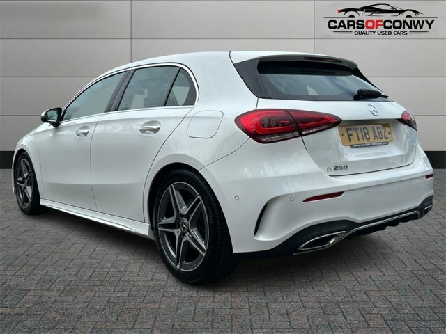 Mercedes-Benz A Class 2.0 A250 Amg Line Premium Plus Hatchback Pet FT18ABZ White #5