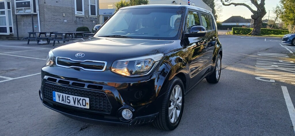 Kia Soul Suv 1.6 Crdi Connect Plus 2015 Black #3