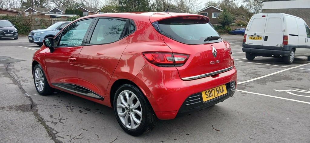 Renault Clio Hatchback 1.2 Dynamique Nav 1.2 16V 75 2017 SB17NAA Red #5