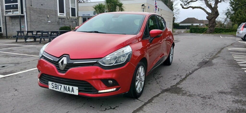 Renault Clio Hatchback 1.2 Dynamique Nav 1.2 16V 75 2017 SB17NAA Red #3