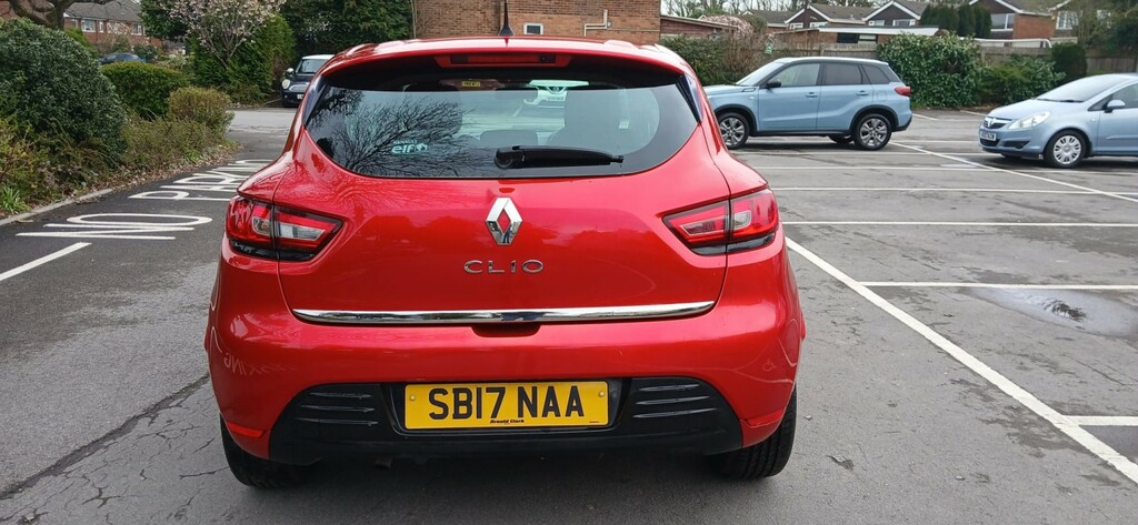 Renault Clio Hatchback 1.2 Dynamique Nav 1.2 16V 75 2017 SB17NAA Red #6