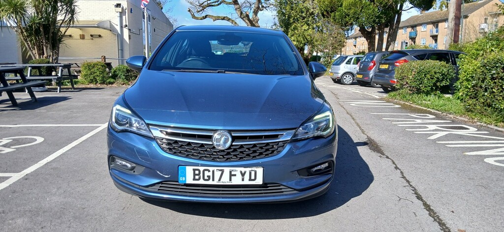 Vauxhall Astra Hatchback 1.4 I Turbo Sri 2017 BG17FYD Blue #3