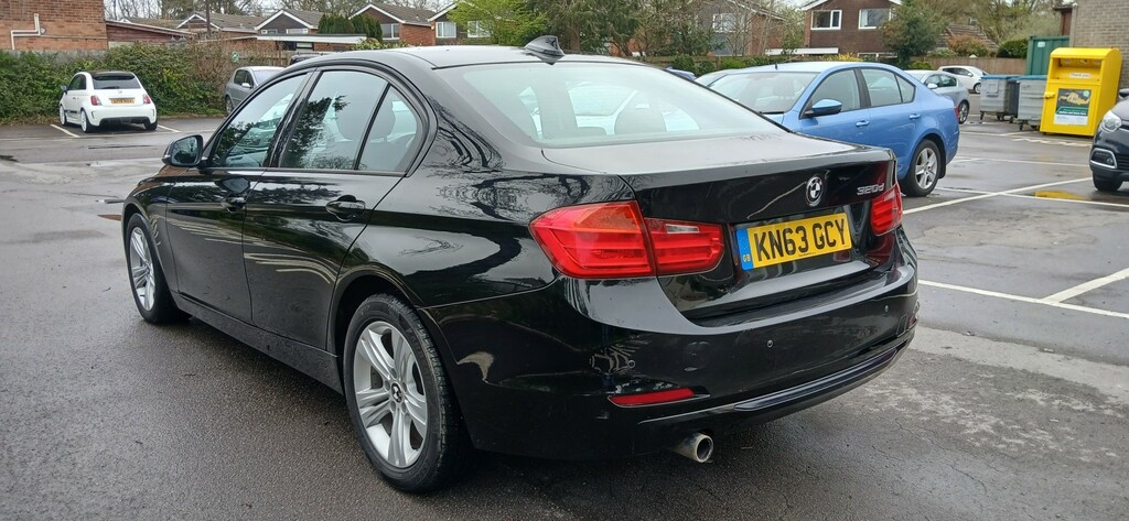 BMW 3 Series Saloon 2.0 320D Sport Saloon 2013 KN63GCY Black #6