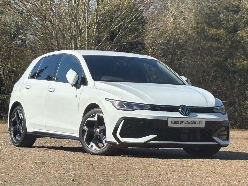 Volkswagen Golf 1.5 Etsi Mhev R-line Dsg Euro 6 S S BT74KKA White #6