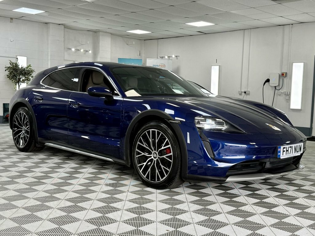Porsche Taycan 2021 Performance Plus 93.4Kwh 4S Cross Turismo FH71NUW Blue #2