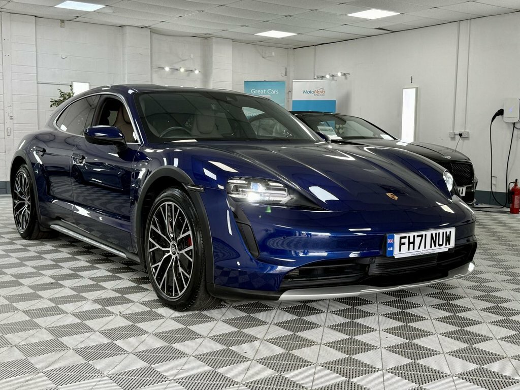 Porsche Taycan 2021 Performance Plus 93.4Kwh 4S Cross Turismo FH71NUW Blue #4