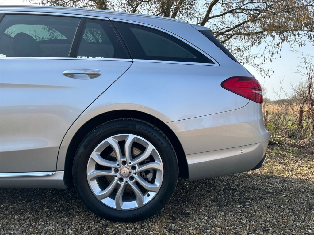 Mercedes-Benz C Class 2.0 Sport Premium 7G-tronic Euro 6 Ss Silver #5