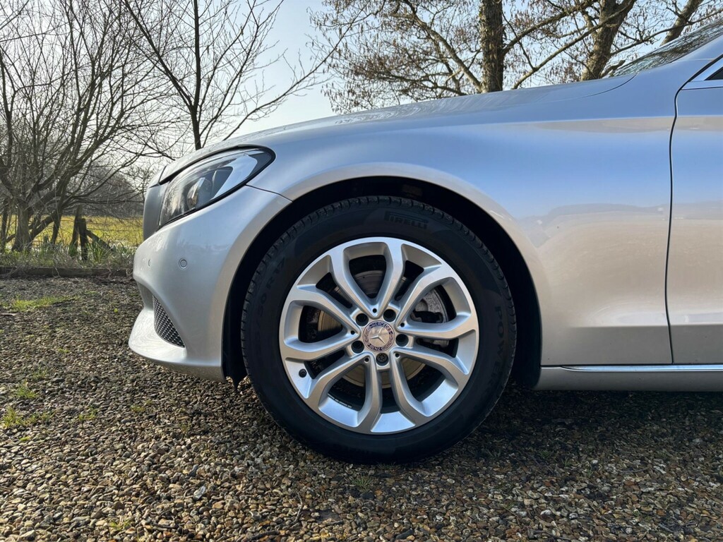 Mercedes-Benz C Class 2.0 Sport Premium 7G-tronic Euro 6 Ss Silver #3