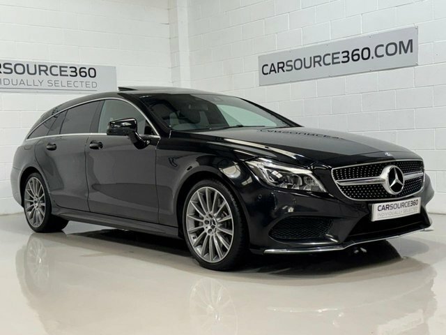 Mercedes-Benz CLS 2017 3.0 Cls350d V6 Amg Line Premium Shooting Br LO17BDU Black #2