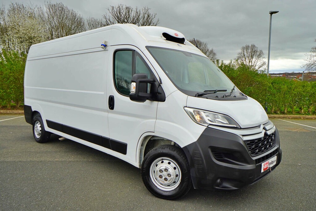 Citroen Relay 35 L3h2 Enterprise Blue Hdi Fridge Van With Standb PJ22LFO White #3