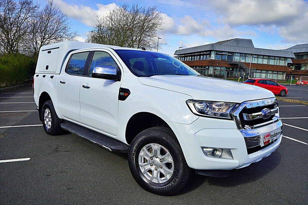 Ford Ranger Xlt 4X4 Double Cab Tdci 4Wd Hardtop White #2