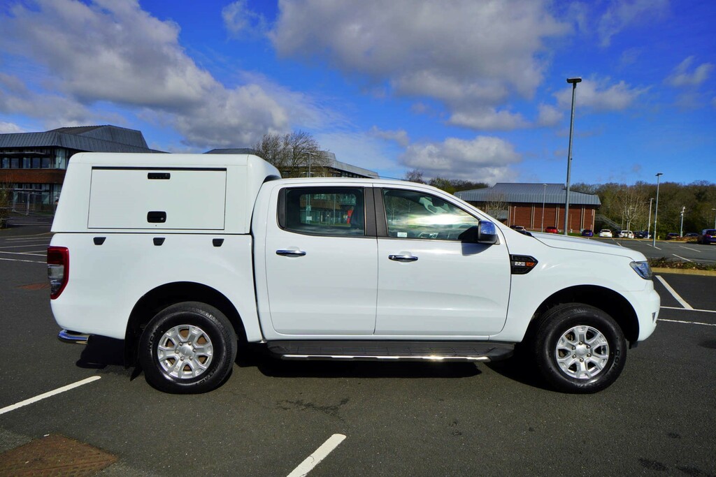 Ford Ranger Xlt 4X4 Double Cab Tdci 4Wd Hardtop White #3