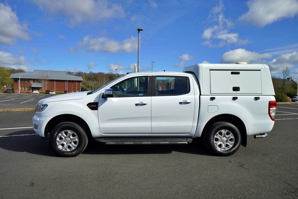 Ford Ranger Xlt 4X4 Double Cab Tdci 4Wd Hardtop White #4