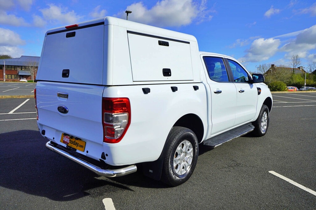 Ford Ranger Xlt 4X4 Double Cab Tdci 4Wd Hardtop White #5
