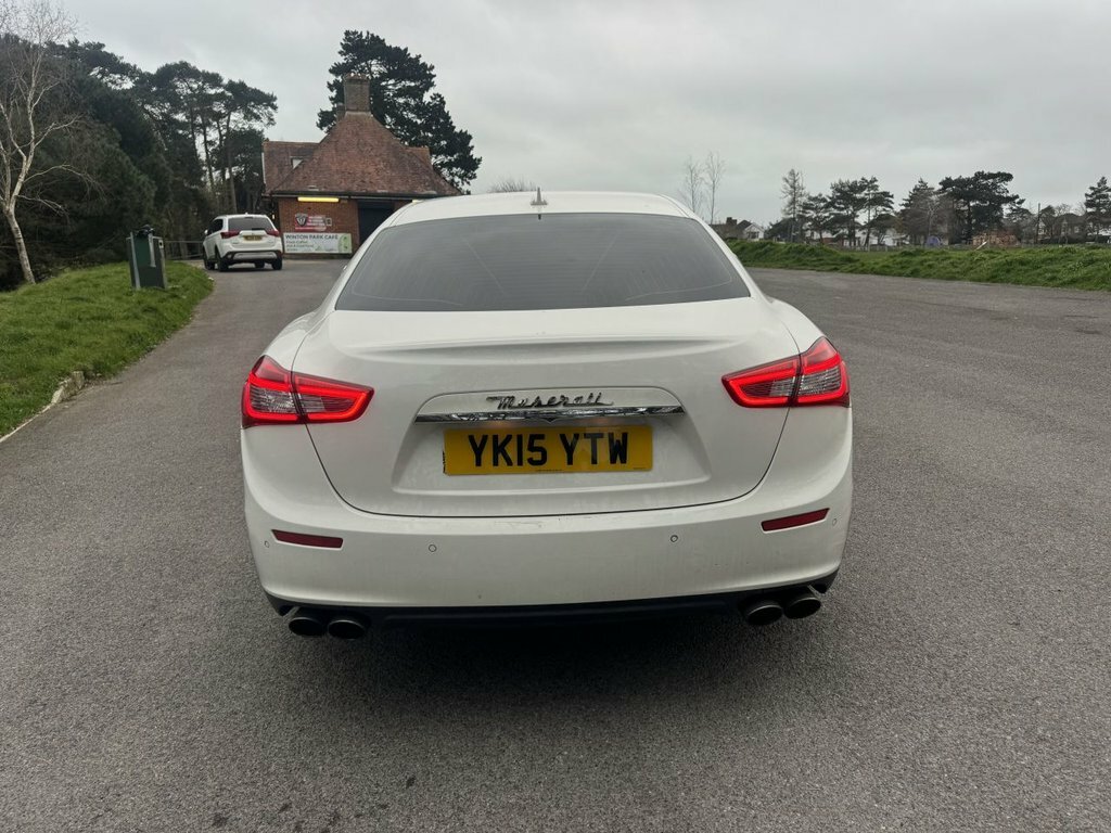 Maserati Ghibli 3L Null YK15YTW White #5
