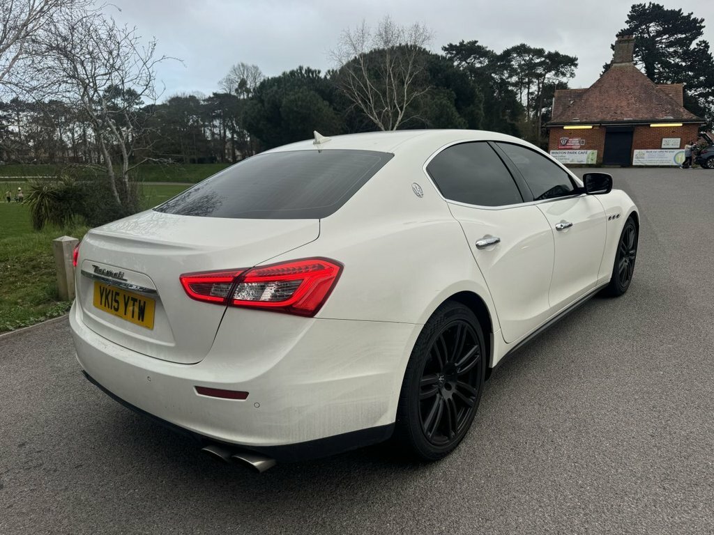 Maserati Ghibli 3L Null YK15YTW White #6
