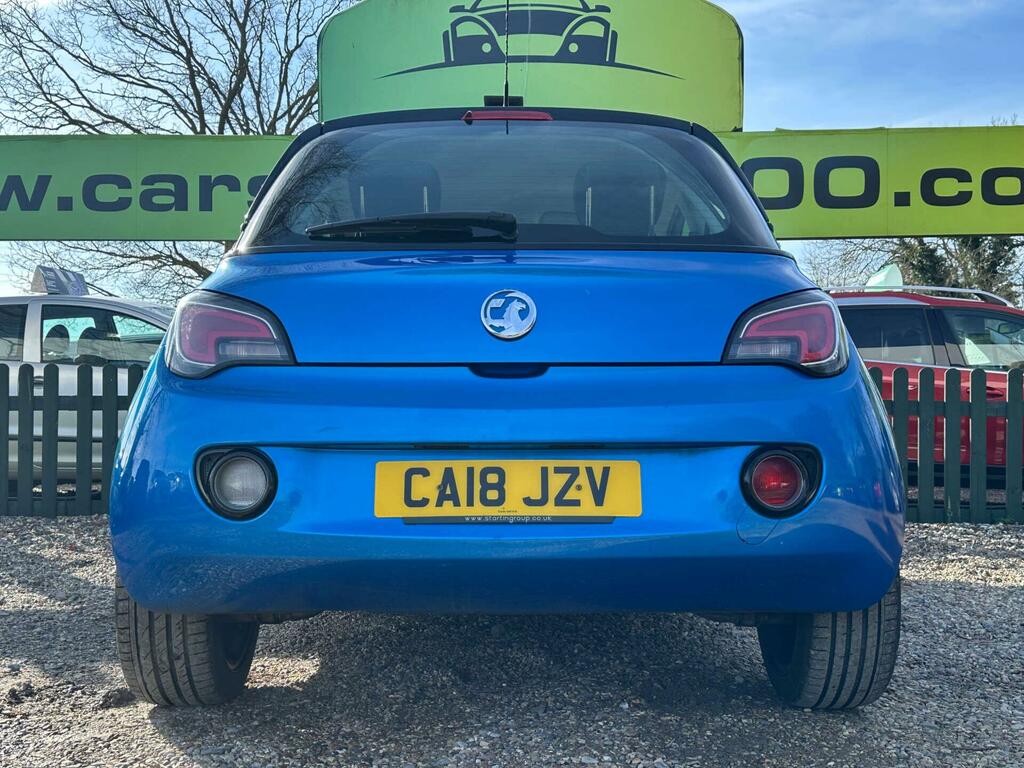 Vauxhall Adam 1.2I Ecoflex Energised Euro 6 Ss CA18JZV Blue #5