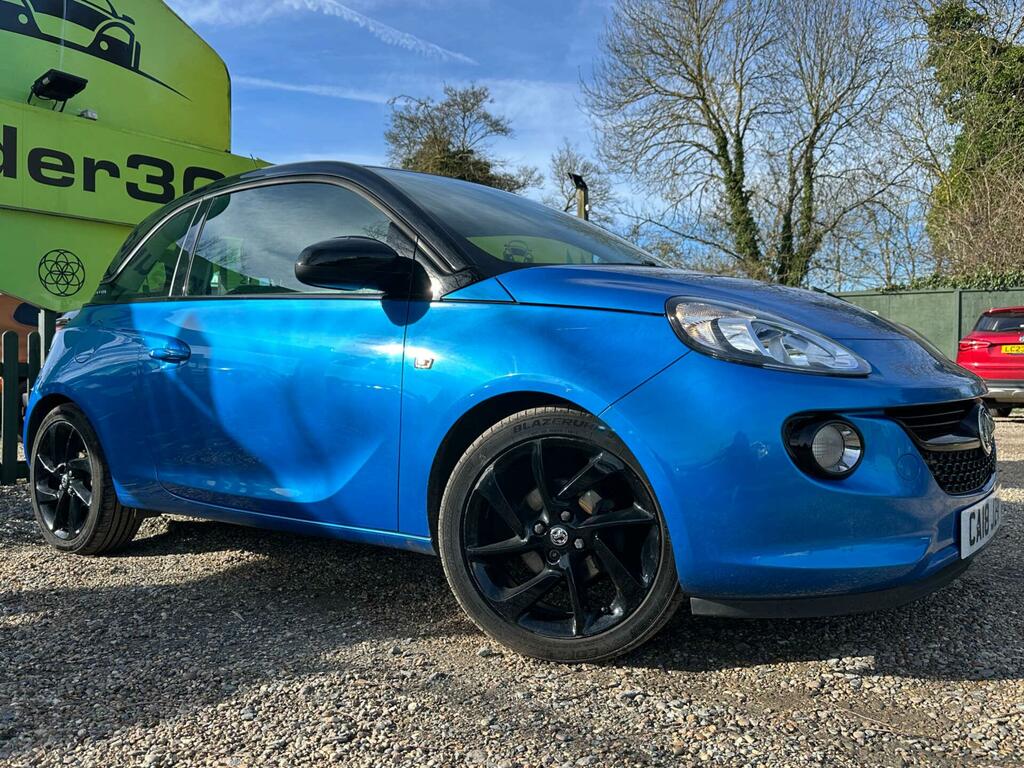 Vauxhall Adam 1.2I Ecoflex Energised Euro 6 Ss CA18JZV Blue #4