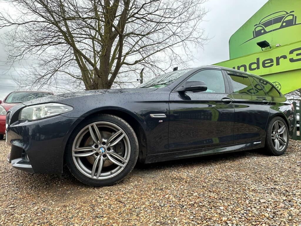BMW 5 Series 2.0 525D M Sport Touring Euro 6 Ss Black #6