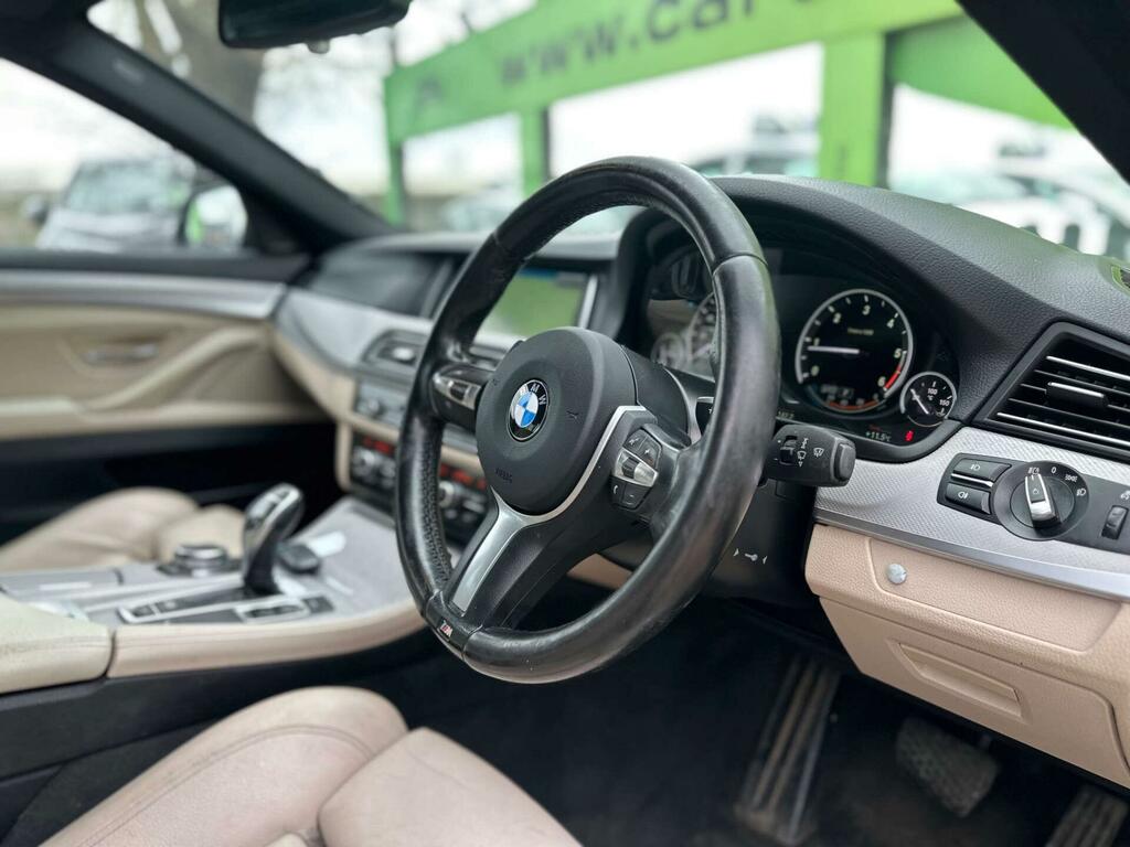BMW 5 Series 2.0 525D M Sport Touring Euro 6 Ss Black #2