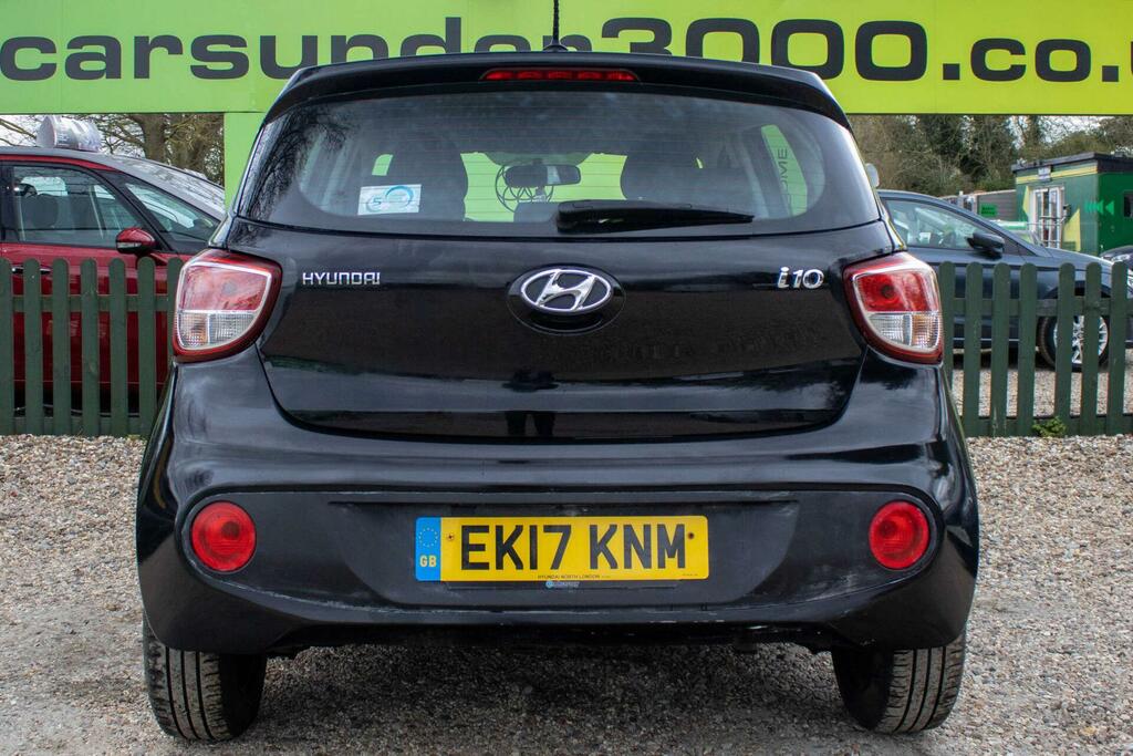 Hyundai I10 1.0 Blue Drive Se Euro 6 Ss EK17KNM Black #4
