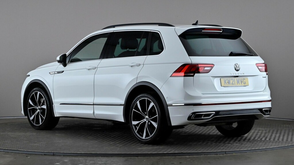 Volkswagen Tiguan 2.0 Tdi 200 4Motion R-line Dsg KW21MVG White #4