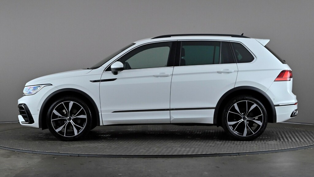 Volkswagen Tiguan 2.0 Tdi 200 4Motion R-line Dsg KW21MVG White #3