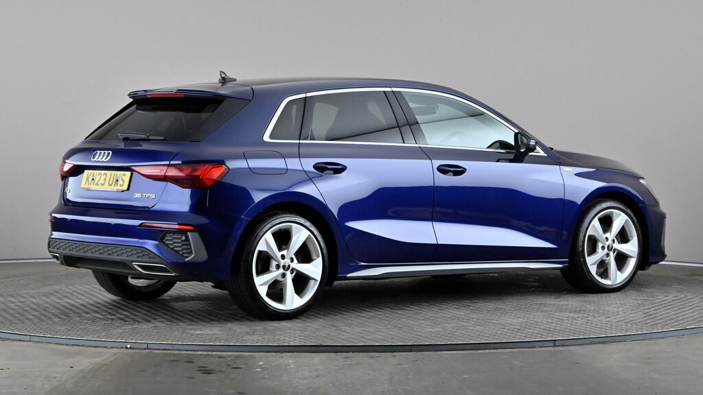 Audi A3 35 Tfsi S Line S Tronic KN23UWS Blue #6