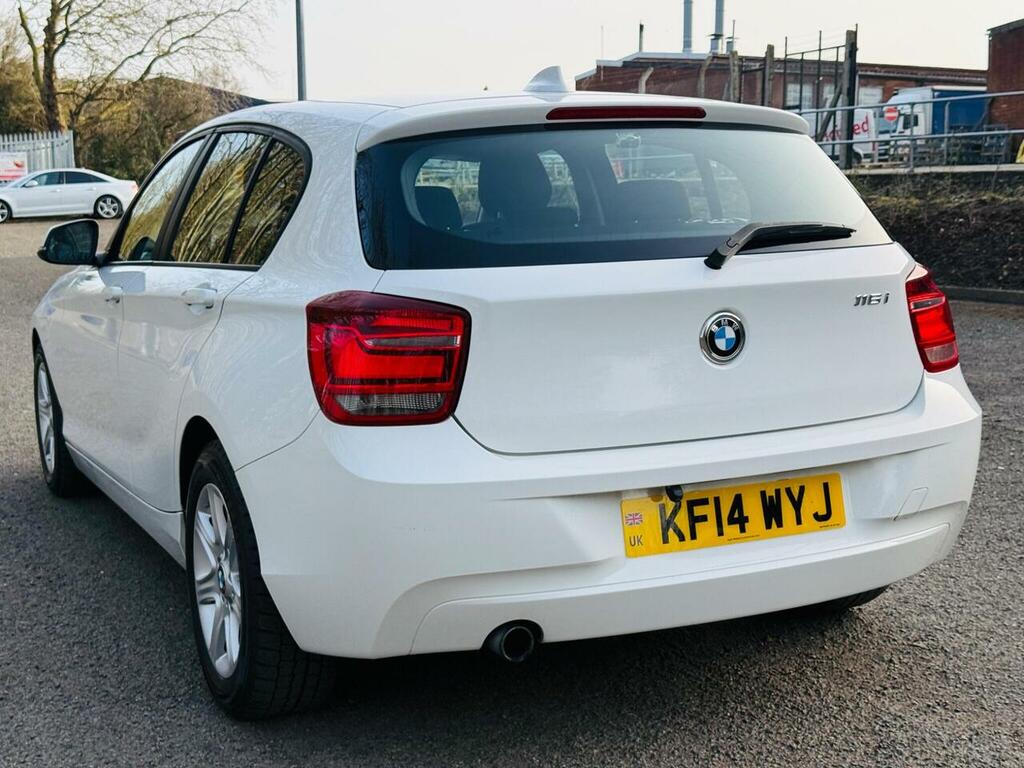 BMW 1 Series 1.6 116I Sport Hatchback Euro 6 S White #5