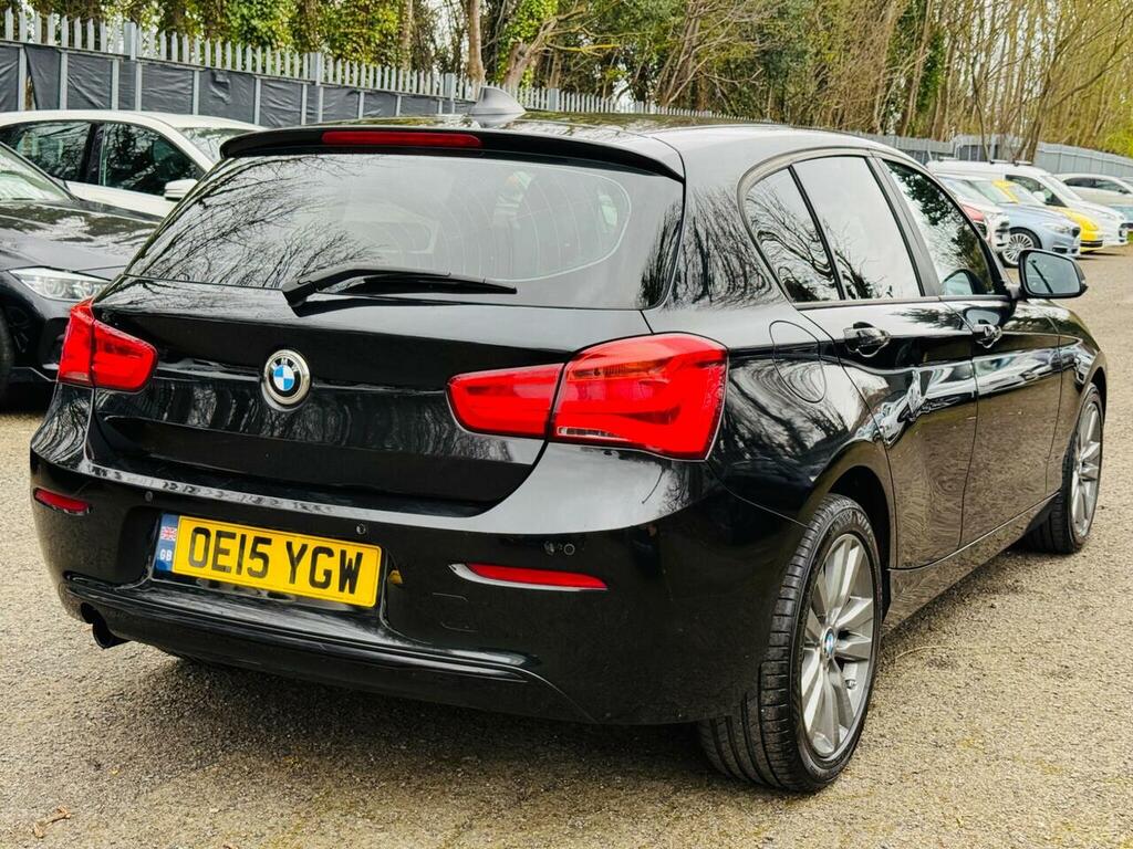 BMW 1 Series 1.6 118I Sport Euro 6 Ss OE15YGW Black #6